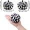 12 PCS Plaid & Burlap Faux Pumpkins – Small Fabric Foam Pumpkins in Black & White for Fall Decor, Thanksgiving, Halloween, Wedding & Farmhouse Decorations